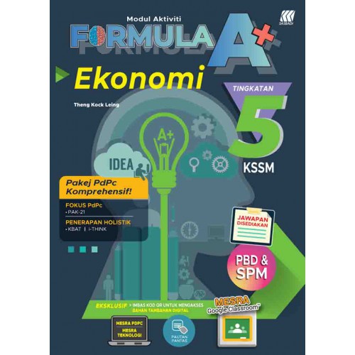 TINGKATAN 5 MODUL AKTIVITI FORMULA A+ KSSM EKONOMI